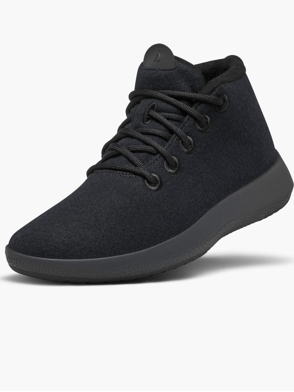 Allbirds Wool Runner-Up Mizzle Navy Water Repellent Sneakers W8 NWOB